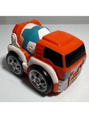 Transformers Rescue Bots Cement Mixer Robot Toy Mini 2.5" Orange